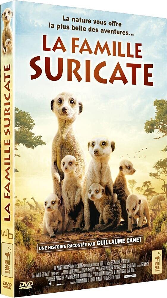Livrenpoche : La Famille Suricate - James Honeyborne - DVD