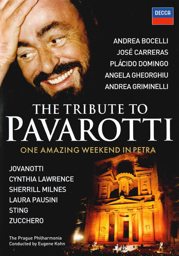 Livrenpoche : Collectif, The Prague Philharmonia* / Eugene Kohn - The Tribute To Pavarotti - One Amazing Weekend In Petra - Collectif, The Prague Philharmonia, Eugene Kohn - DVD