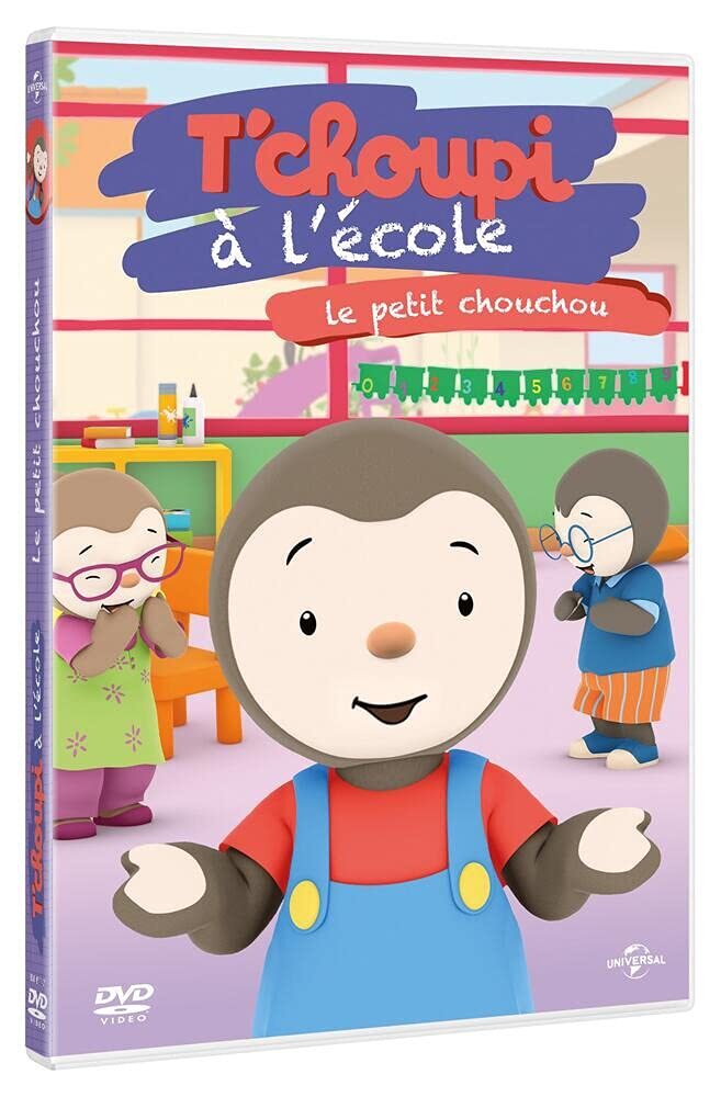 Livrenpoche : T'choupi à l'école-Le Petit Chouchou - Lionel Kerjean - DVD