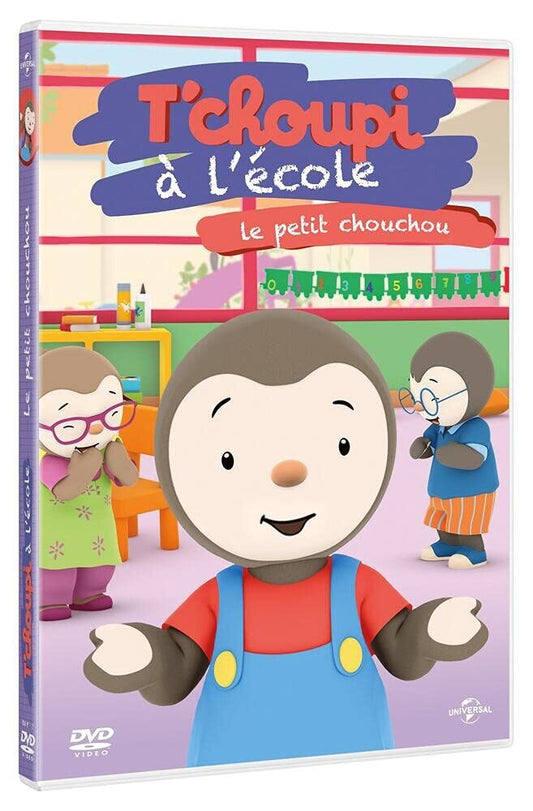Livrenpoche : T'choupi à l'école-Le Petit Chouchou - Lionel Kerjean - DVD