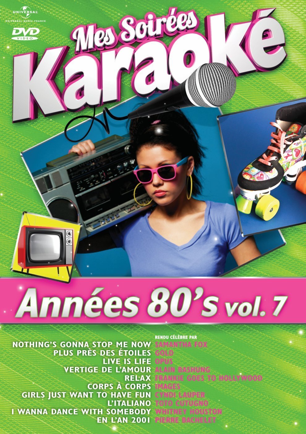 Livrenpoche : Mes soirées Karaoké Années 80 - volume 7 - XXX - DVD