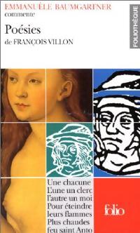 Livrenpoche : Poésies de François Villon - Emmanuèle Baumgartner - Livre