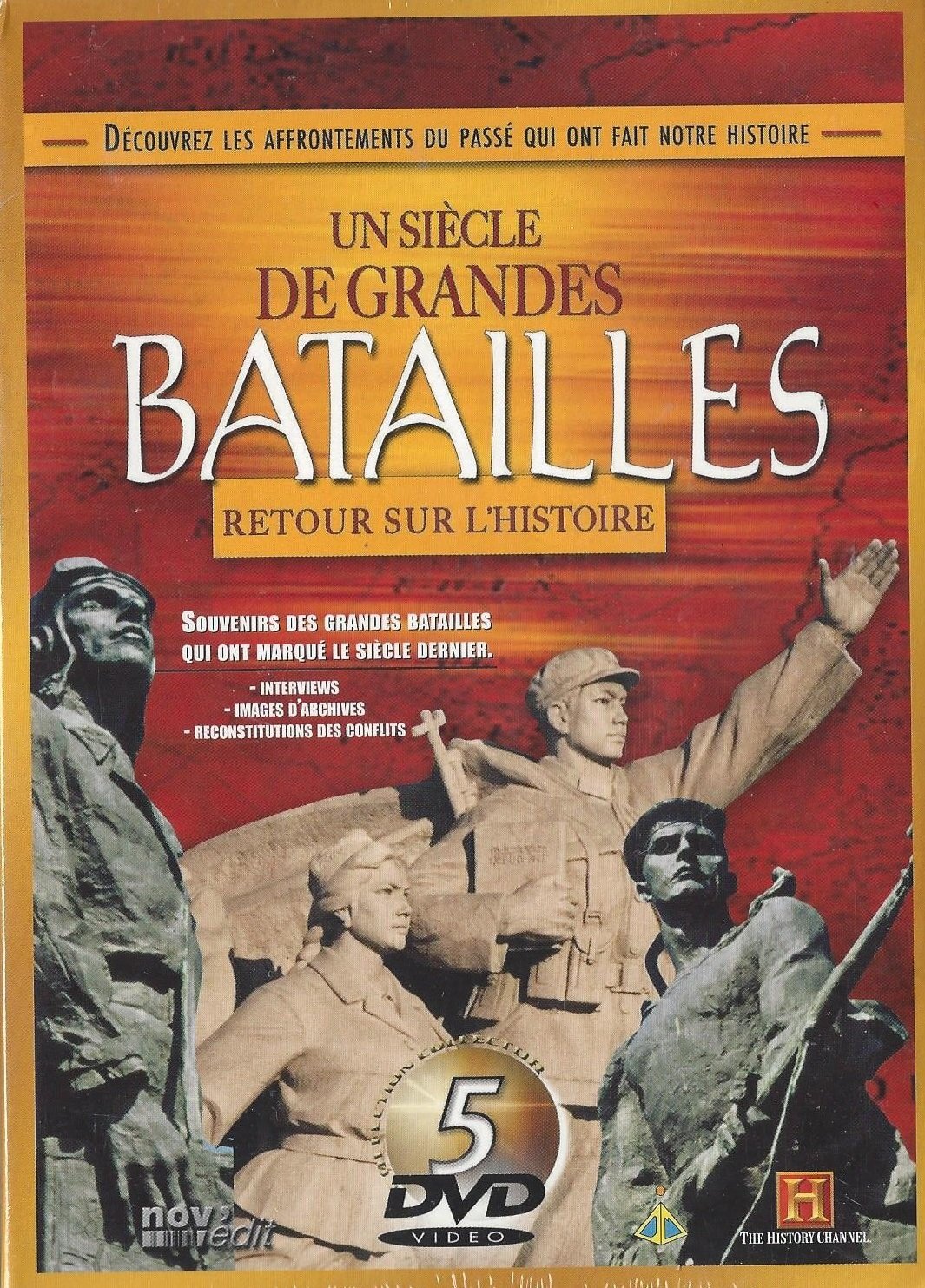 Livrenpoche : Un siècle de Grandes Batailles - Coffret 5 DVD - XXX - DVD