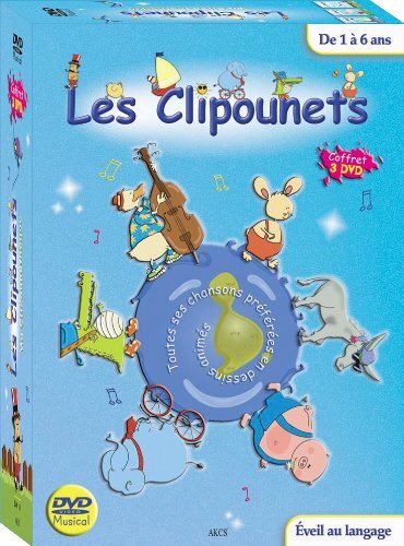 Livrenpoche : Les Clipounets Coffret 3 DVD - XXX - DVD
