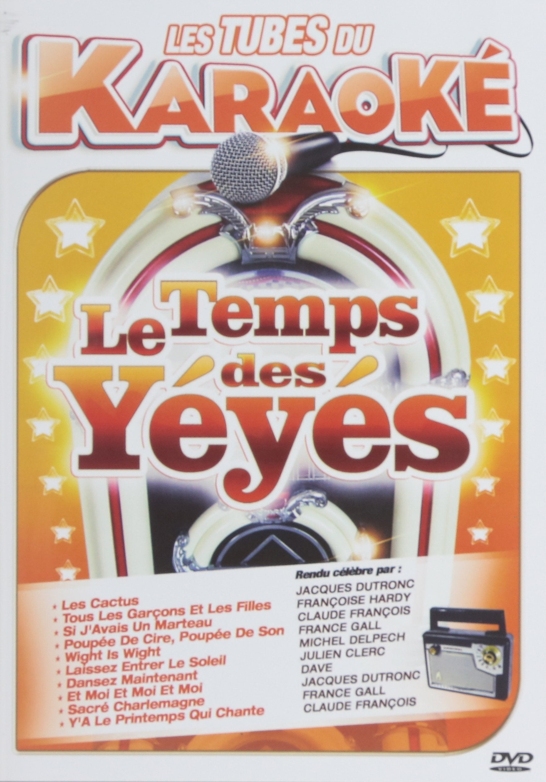 Livrenpoche : Tubes du Karaoké : Temps des Yéyés 2012 - XXX - DVD