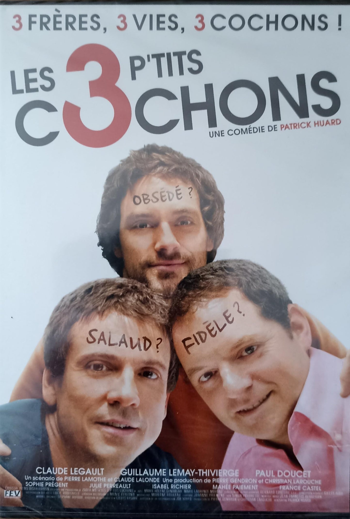 Livrenpoche : Les 3 P'tits Cochons (Import) - Patrick Huard - DVD