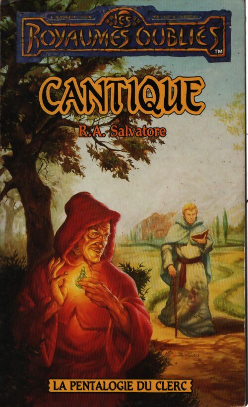 La pentalogie du clerc Tome I : Cantique - R.A. Salvatore - Livre