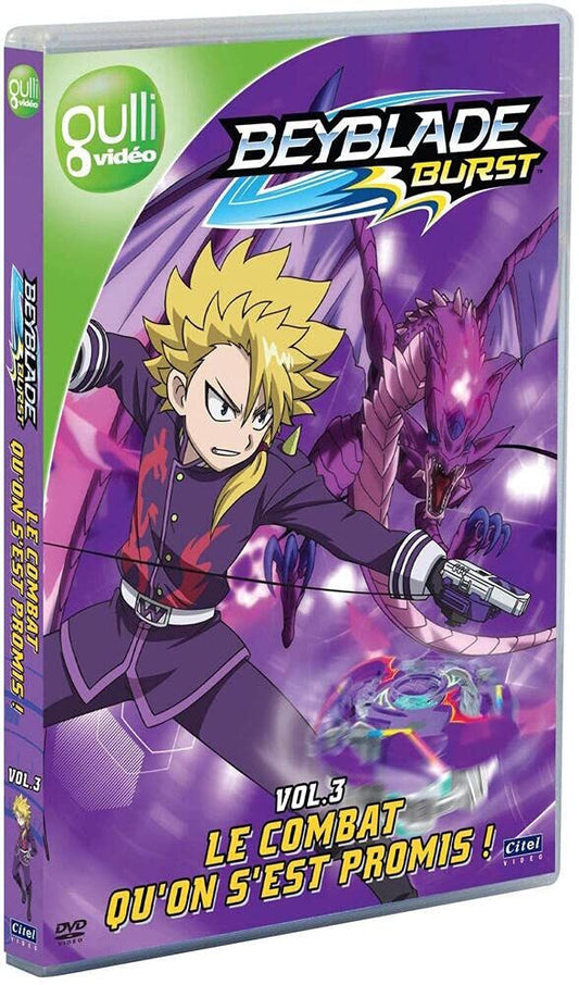 Livrenpoche : Beyblade Burst-Vol. 3 : Le Combat qu'on s'est promis - Katsuhito Akiyama - DVD