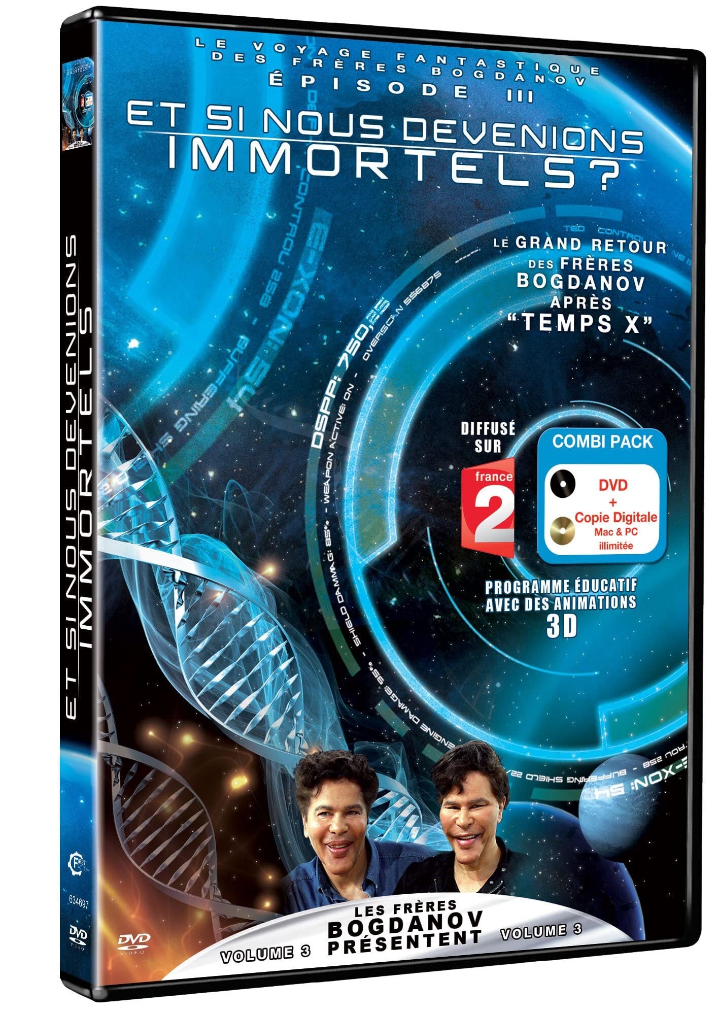 Livrenpoche : Voyage Fantastique des frères Bogdanov, épisode 3 : Et si Nous devenions immortels - XXX - DVD