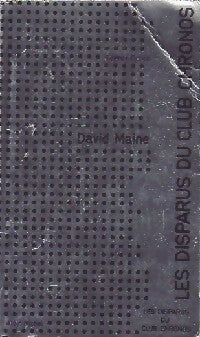 Livrenpoche : Les disparus du club Chronos - David Maine - Livre