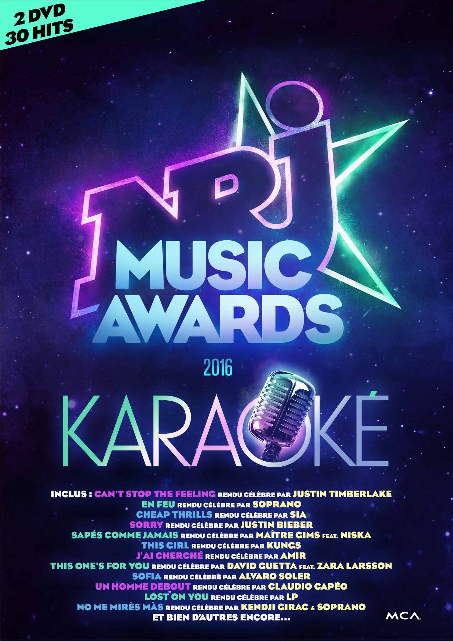 Livrenpoche : NRJ Music Awards 2016 Karaoké - XXX - DVD
