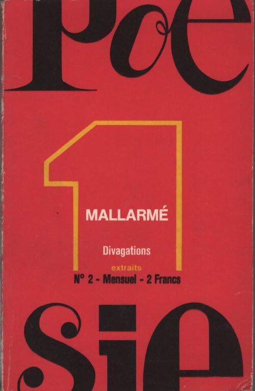 Divagations - Stéphane Mallarmé - Livre