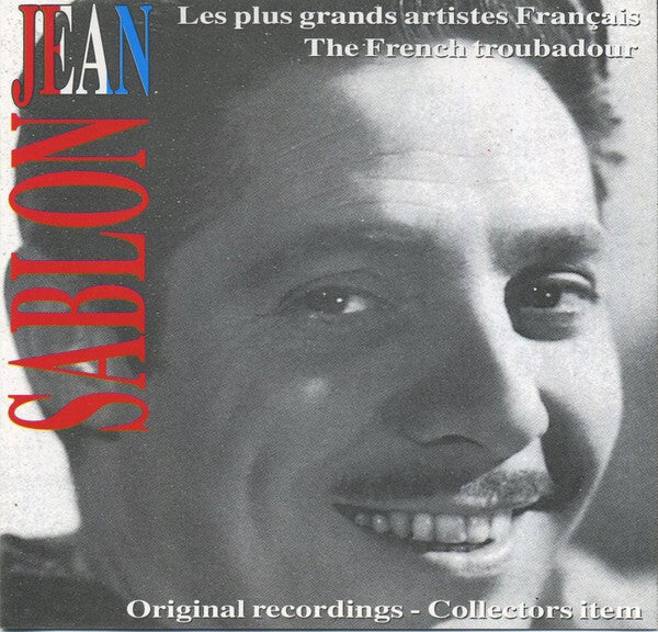 Livrenpoche : Jean Sablon - Jean Sablon (Original Recording - Collector Item) - Jean Sablon - CD