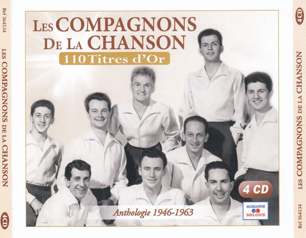 Les Compagnons De La Chanson - 110 Titres D'or Anthologie 1946-1963 - Les Compagnons de la Chanson - CD