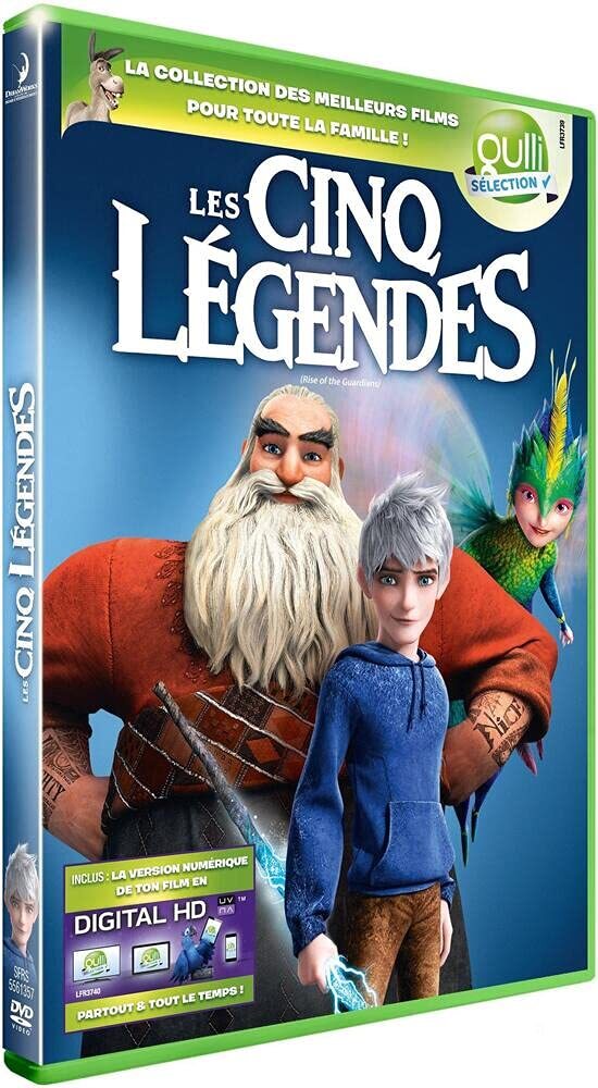 Livrenpoche : Les Cinq Légendes (DVD + Digital HD) - Peter Ramsey - DVD