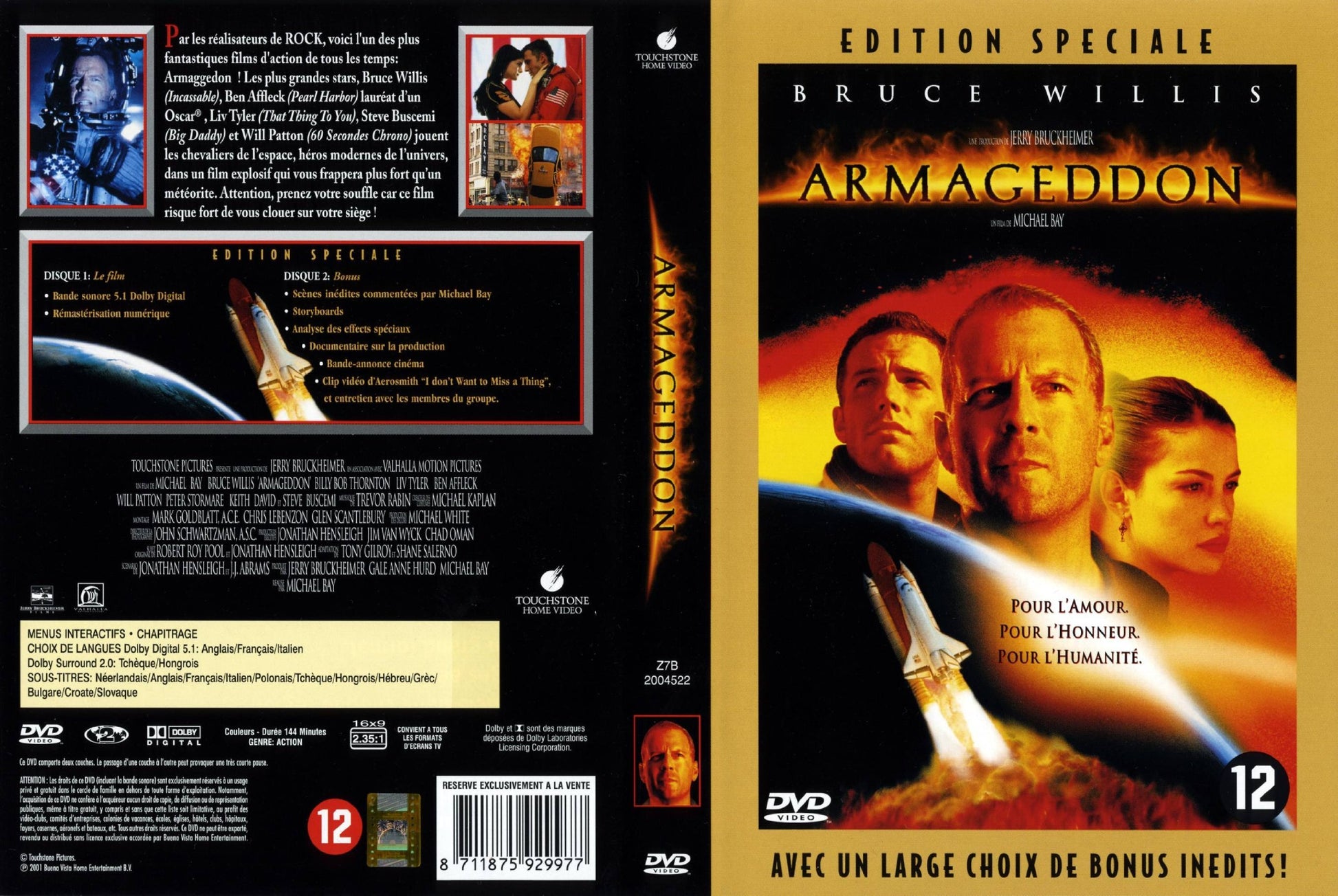 Livrenpoche : Armageddon Edition Spéciale 2 Dvd - XXX - DVD