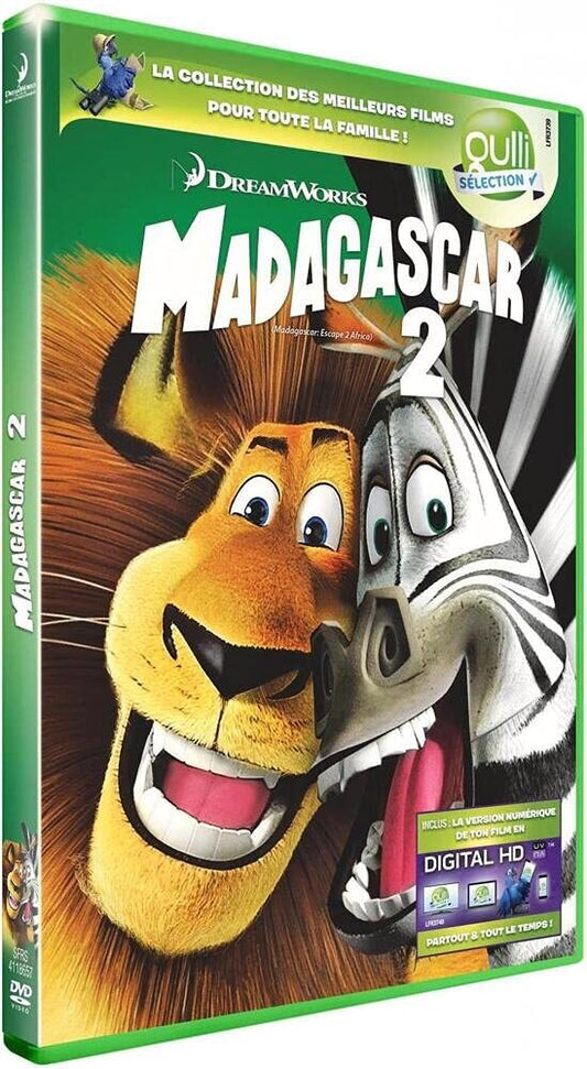 Livrenpoche : Madagascar 2 (DVD + Digital HD) - Tom McGrath, Eric Darnell - DVD