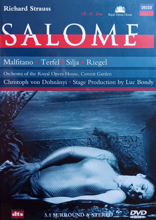 Livrenpoche : Richard Strauss - Malfitano*, Terfel*, Silja*, Riegel*, Orchestra Of The Royal Opera House, Covent Garden, Christoph von Dohnányi, Luc Bondy - Salome - Richard Strauss - DVD