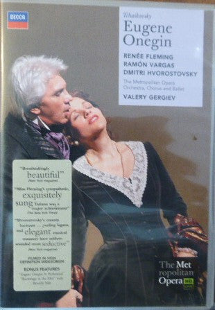 Livrenpoche : Tchaikovsky*, Renée Fleming, Ramón Vargas, Dmitri Hvorostovsky, Valery Gergiev - Eugene Onegin - Tchaikovsky, Valery Gergiev, Renée Fleming, Ramón Vargas, Dmitri Hvorostovsky - DVD
