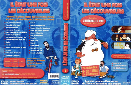 Livrenpoche : Il était une fois... Les découvreurs - Vol.1&2 - Barille, Albert - DVD