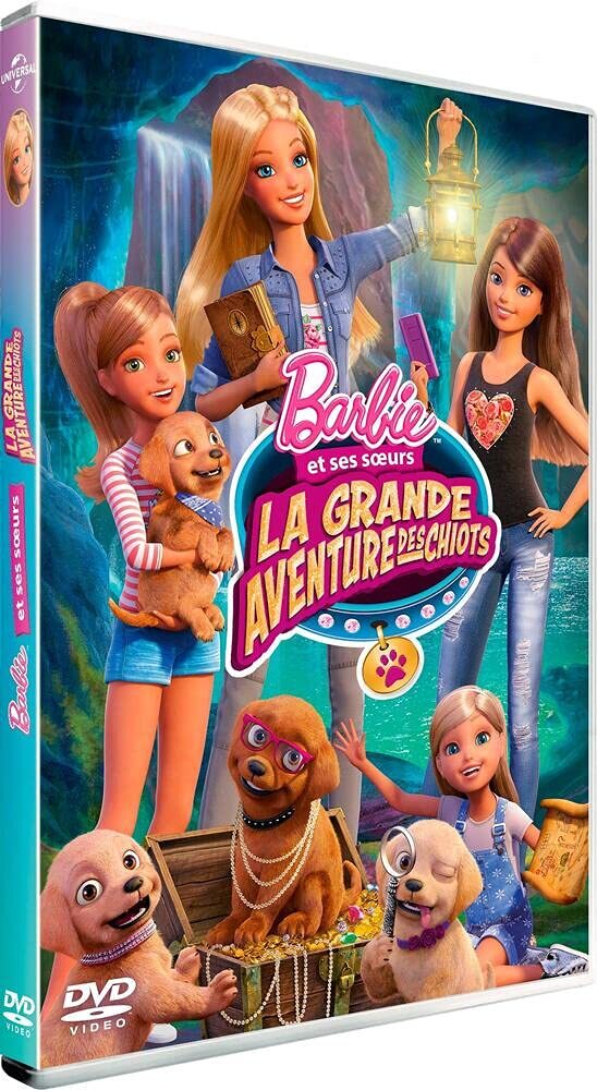 Livrenpoche : Barbie & Ses Soeurs-La Grande Aventure des Chiots - Andrew Taw - DVD