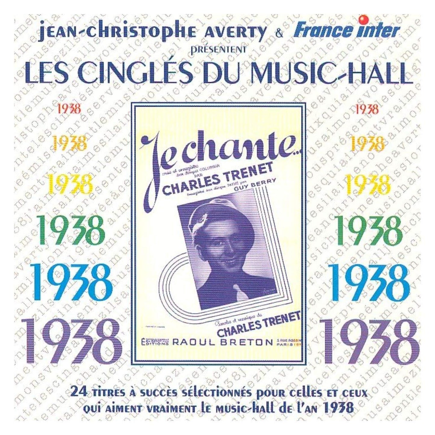 Livrenpoche : Les Cingles du Music Hall : 1938 - Compilation - CD