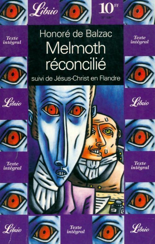 Melmoth réconcilié - Honoré De Balzac - Livre