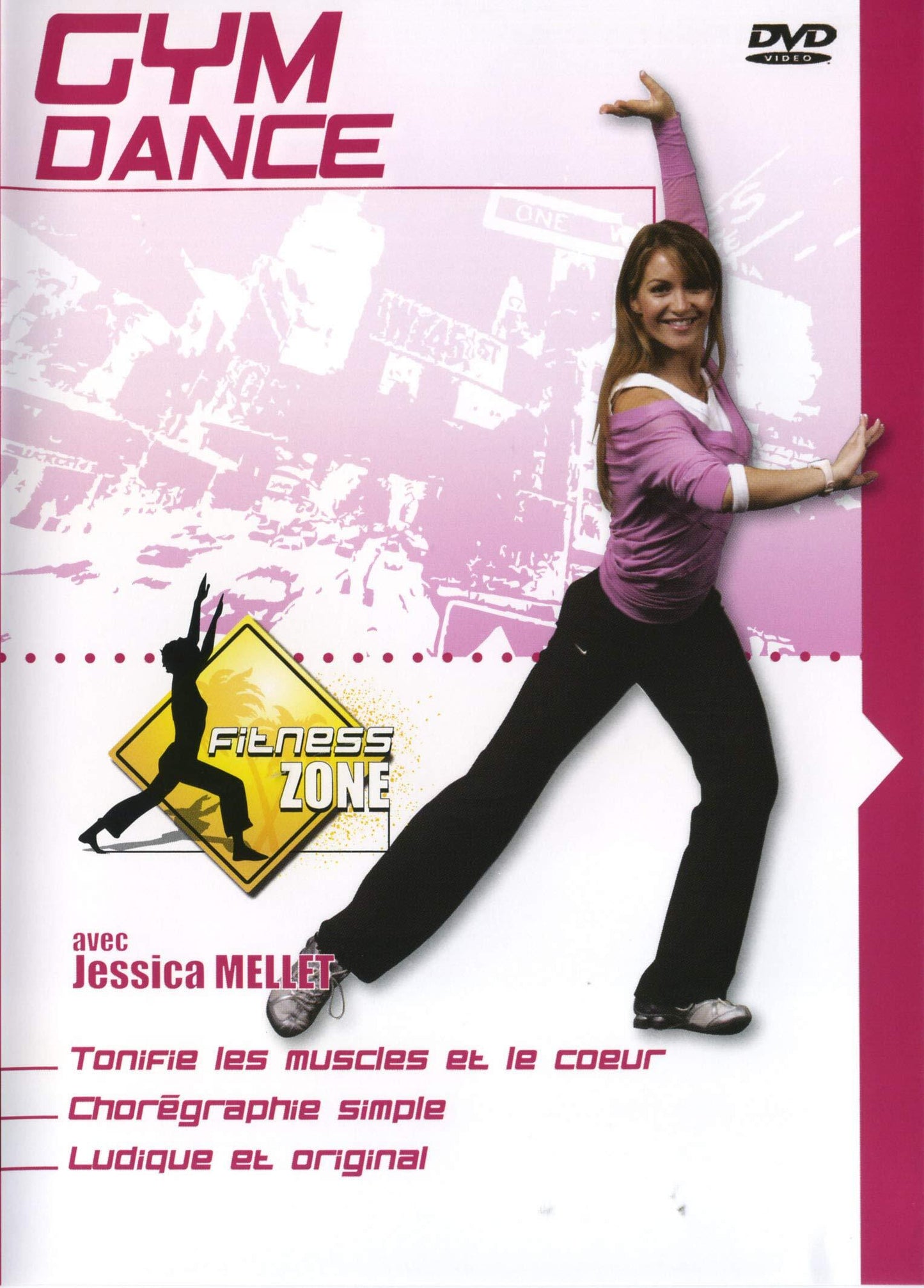 Livrenpoche : Fitness Zone, vol. 6 : Gym Dance - Mellet, Jessica - DVD