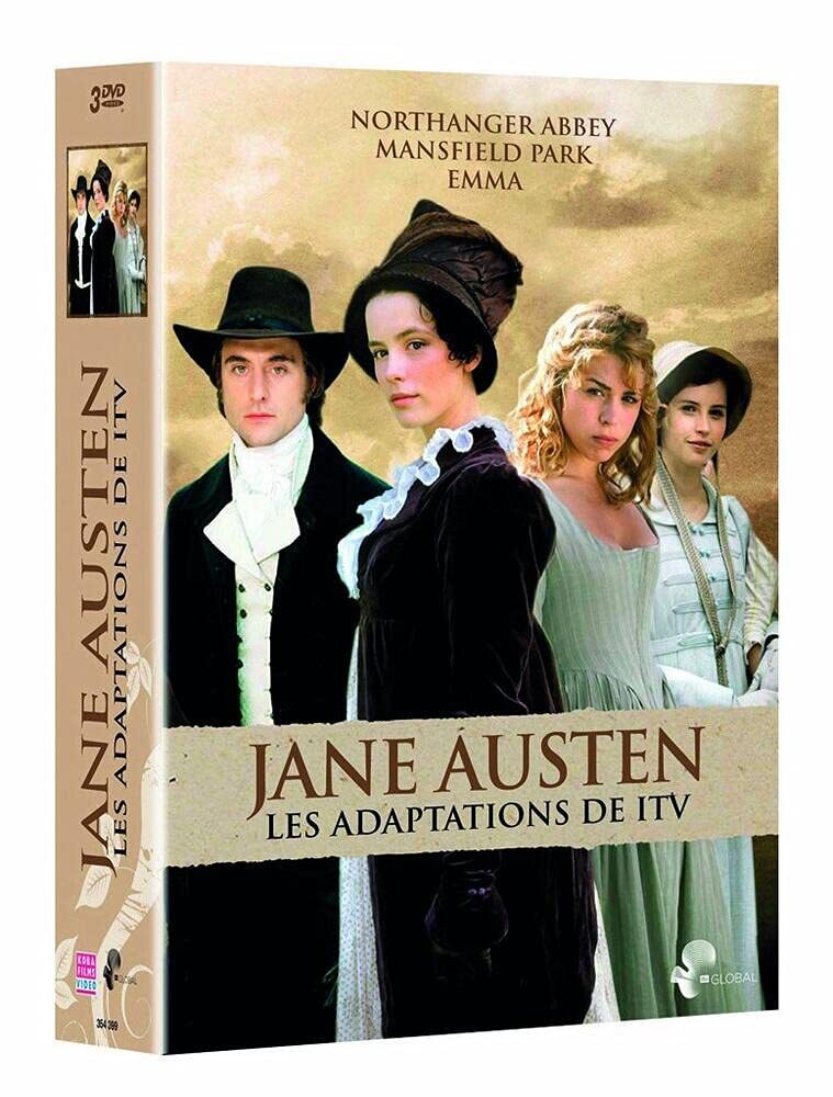 Livrenpoche : JANE AUSTEN - Les 3 adaptations de ITV (i) - Diarmuid Lawrence, Iain B. MacDonald, Jon Jones - DVD