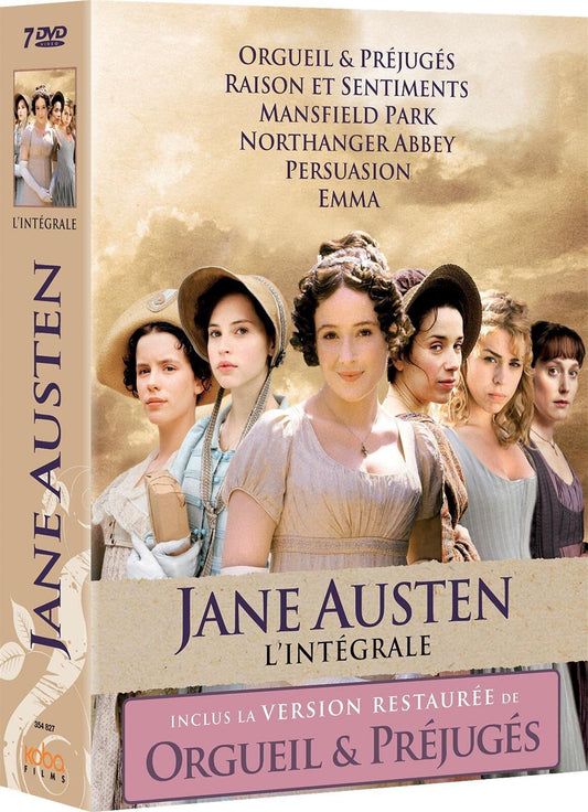 Livrenpoche : JANE AUSTEN - L'INTÉGRALE nouvelle version (a) - Simon Langton, Andrew Davies - DVD