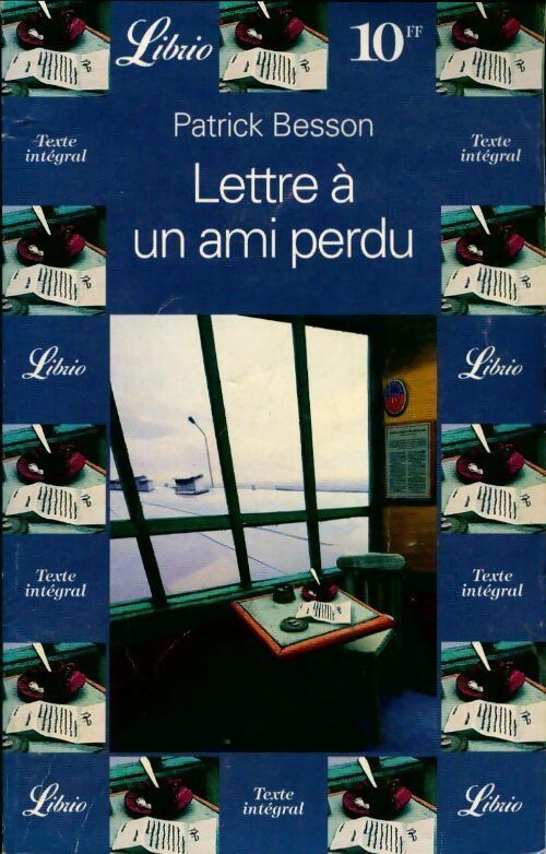 Livrenpoche : Lettre à un ami perdu - Besson - Livre