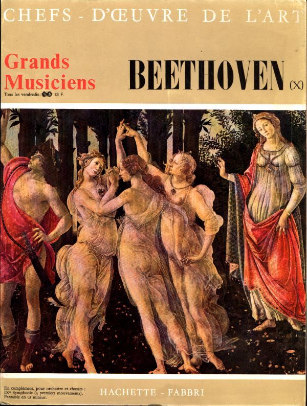 Livrenpoche : Chefs d'oeuvres de l'art - Grands musiciens n°34 : Beethoven (X) -  - Vinyle