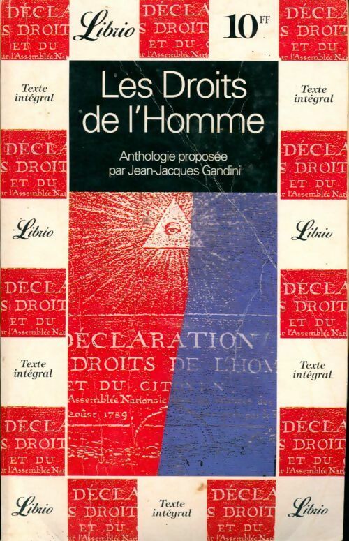 Livrenpoche : Les Droits de l'homme - Jean-Jacques Gandini - Livre