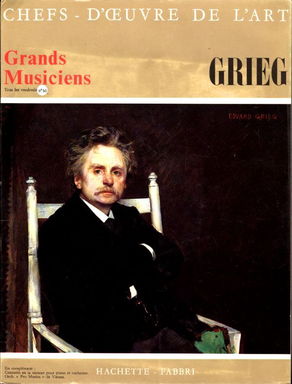 Livrenpoche : Chefs d'oeuvres de l'art - Grands musiciens n°32 : Grieg -  - Vinyle