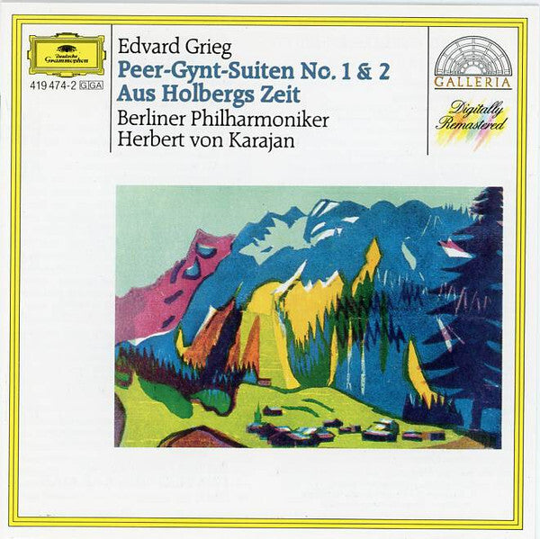 Edvard Grieg - Berliner Philharmoniker, Herbert von Karajan - Peer-Gynt-Suiten No. 1 & 2 / Aus Holbergs Zeit / Sigurd Jorsalfar - Edvard Grieg - CD