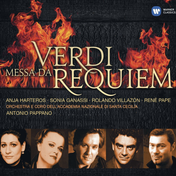 Livrenpoche : Verdi*, Anja Harteros, Sonia Ganassi, Rolando Villazón, René Pape, Orchestra* E Coro Dell'Accademia Nazionale di Santa Cecilia*, Antonio Pappano - Messa Da Requiem - Verdi, Anja Harteros, Rolando Villazón, René Pape, Orchestra E Coro dell'Accademia Nazionale di Santa Cecilia, Antonio Pappano, Sonia Ganassi - CD