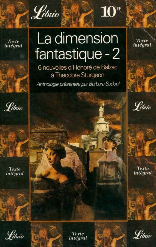 La dimension fantastique Tome II : 6 nouvelles fantastiques - Collectif -  Librio - Livre