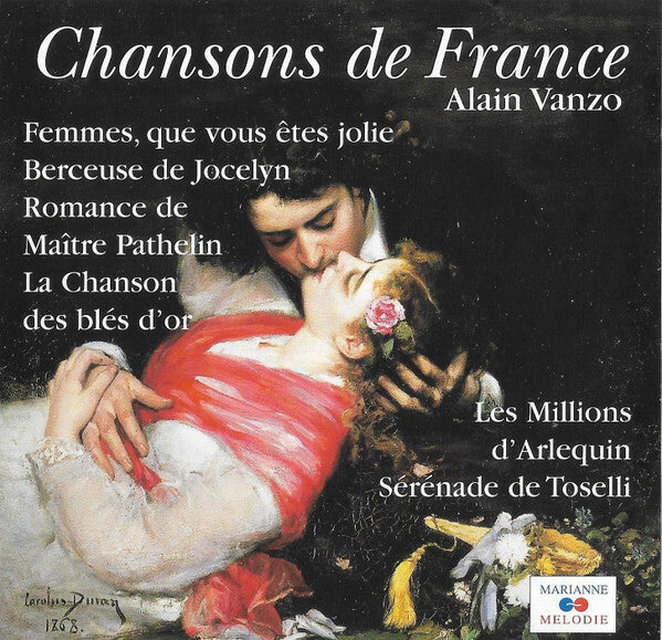 Alain Vanzo - Chansons de France - Alain Vanzo - CD