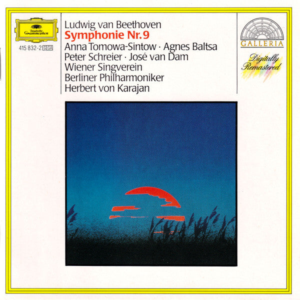 Livrenpoche : Ludwig van Beethoven - Anna Tomowa-Sintow, Agnes Baltsa, Peter Schreier, José van Dam, Wiener Singverein, Berliner Philharmoniker, Herbert von Karajan - Symphonie Nr. 9 - Ludwig van Beethoven - CD
