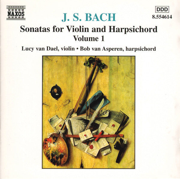 Livrenpoche : J.S. Bach* - Lucy Van Dael ? Bob Van Asperen - Sonatas For Violin And Harpsichord, Volume 1 - J.S. Bach - CD