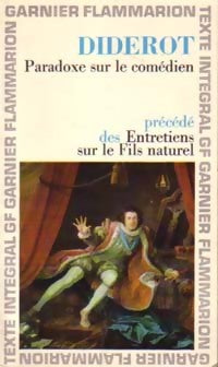 Paradoxe sur le comédien - Denis Diderot - Livre