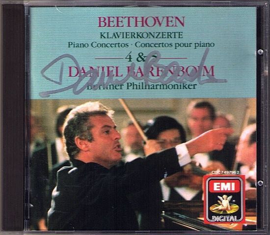 Livrenpoche : Daniel Barenboim, Beethoven*, Berliner Philharmoniker - Klavierkonzerte 4 & 5 - Beethoven, Daniel Barenboim, Berliner Philharmoniker - CD