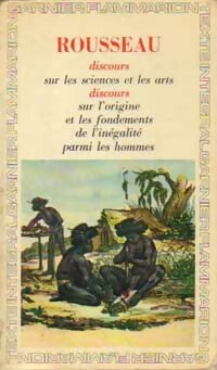 Livrenpoche : Discours sur l'origine et les fondements de l'inégalité parmi les hommes / Discours sur les sciences et les arts - Jean-Jacques Rousseau - Livre