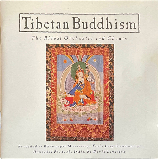 Livrenpoche : David Lewiston - Tibetan Buddhism: The Ritual Orchestra And Chants - David Lewiston - CD