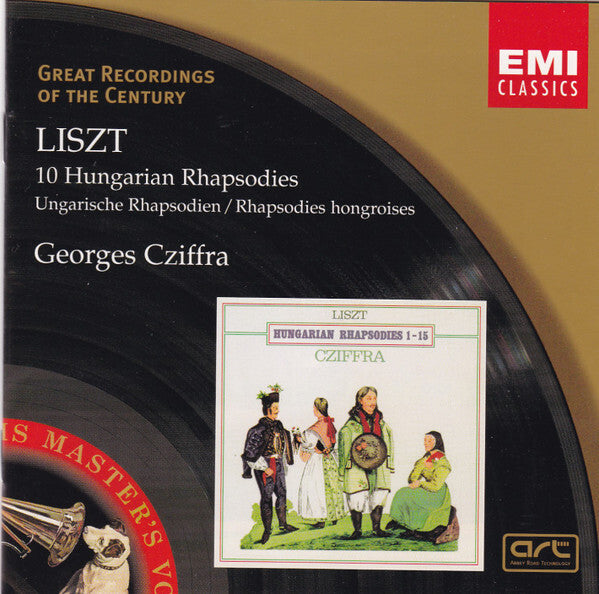 Livrenpoche : Liszt* - Georges Cziffra* - 10 Hungarian Rhapsodies - liszt - CD