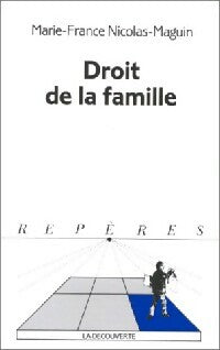 Livrenpoche : Droit de la famille - Marie-France Nicolas-Maguin - Livre