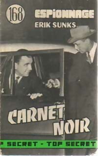 Livrenpoche : Carnet noir - Erik Sunks - Livre