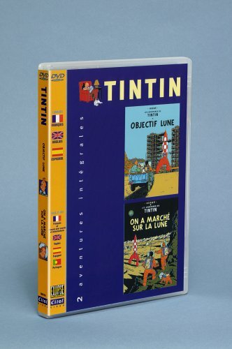 Livrenpoche : Les Aventures de Tintin : Objectif lune / On a marché sur la lune - Stéphane Bernasconi - DVD