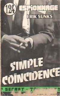 Livrenpoche : Simple coïncidence - Erik Sunks - Livre