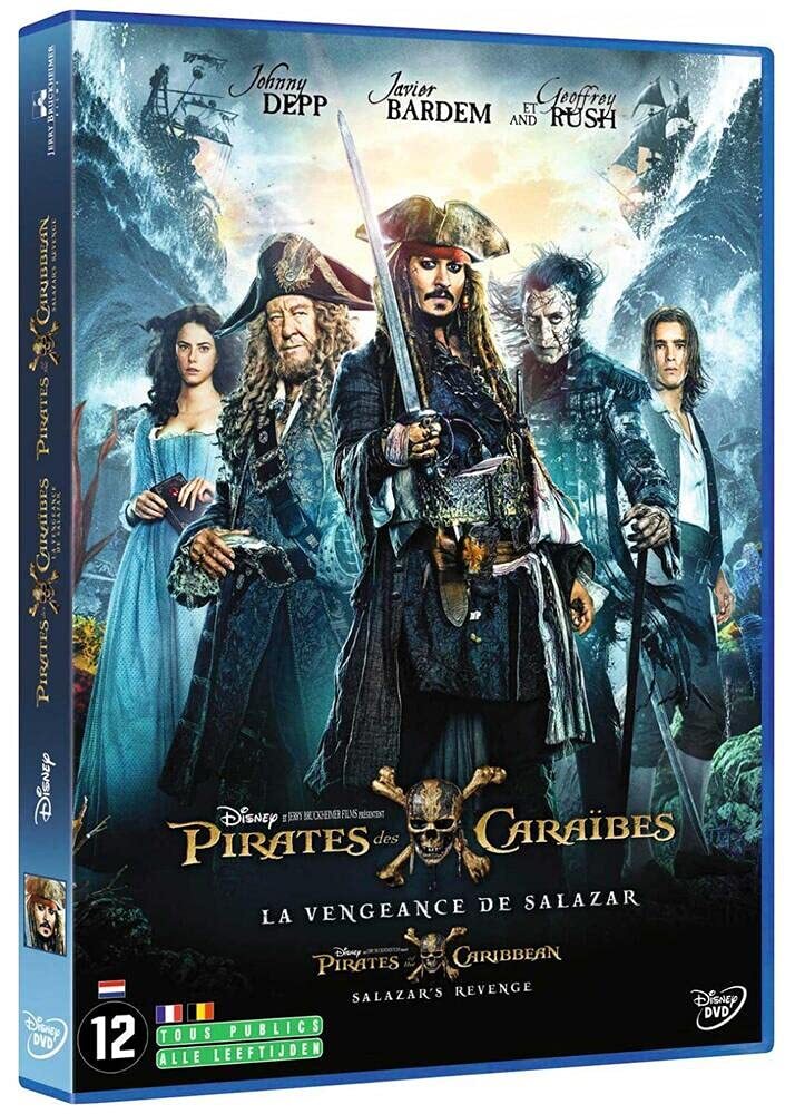 Livrenpoche : Pirates des Caraïbes : La Vengeance de Salazar - Espen Sandberg, Joachim Rønning - DVD